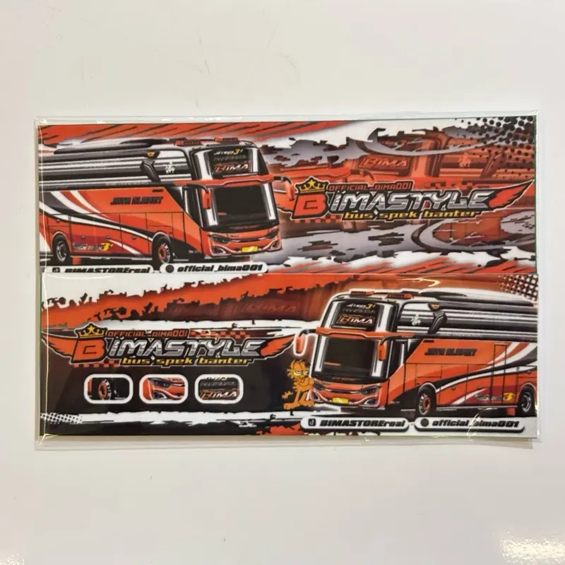 STIKER BUS ARTIS MURAH ORIGINAL di TOKO KAK ULIL 2
