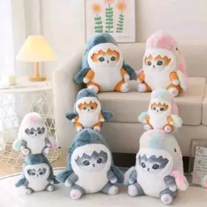 Boneka kucing hiu mainan lucu bahan plush 30cm Toys Kado