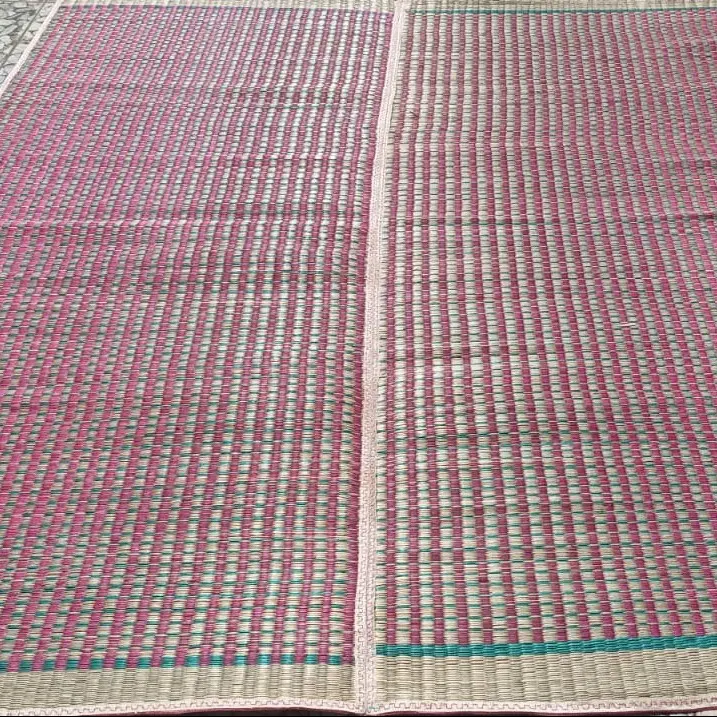 Tikar mendong (75) 150cm x 200cm tikar bahan alami mendong yang nyaman dipakai serbaguna tikar pandan mendong