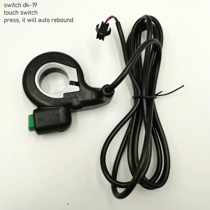 Horn/Cruise Switch DK-19-2 Point Touch BUTTON Auto Rebound 12v/60v Electric Bike Scooter MOUNTAIN BIKE Tricycle Conversion Parts 3