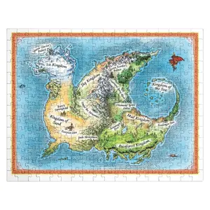 WOF Maps Jigsaw Puzzle Wood Name Customized Toys For Kids Custom