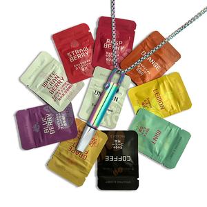 QS2230 Breathing Resistance Whistle Necklace Round Tube Built-in Cotton Core Assisted Yoga Meditation Decompression Mindfulness Jewelry Titanium Steel Pendant