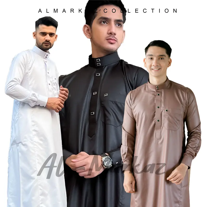 Jubah Pria Muslim Gamis Slimfit "GULAM" Panjang Dewasa 0