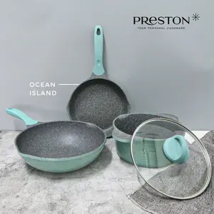Preston Ocean Island Granite Set of 3 Anti Lengket - DM