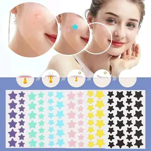Acne Patch 1 lembar isi 40 Pcs Stiker Bintang Warna Warni Lucu Efektif Menutup dan Melindungi Jerawat - minn