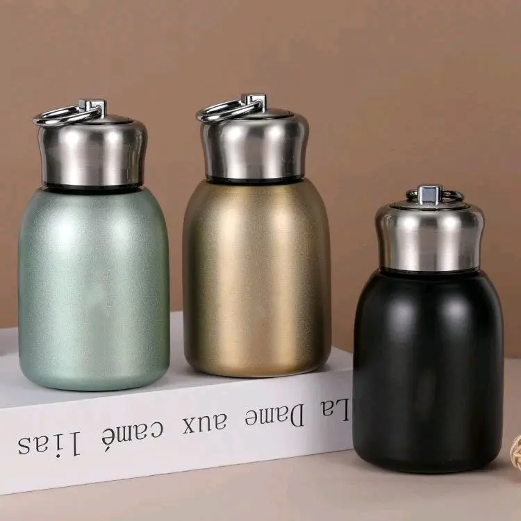 RAZZUM Botol Minum Termos Air Panas Dingin Insulation Bottle 280ml - XPD300 - Black 6
