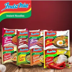 INDOMIE Mie Instan Goreng/Kuaht Semua Variannya - Mie Instan Favorit untuk Camilan Sehari-hari atau Makanan Cepat Saji