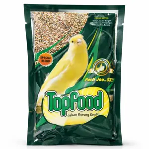 top food pakan kenari 250gr pakan rendah untuk pakan harian kenari