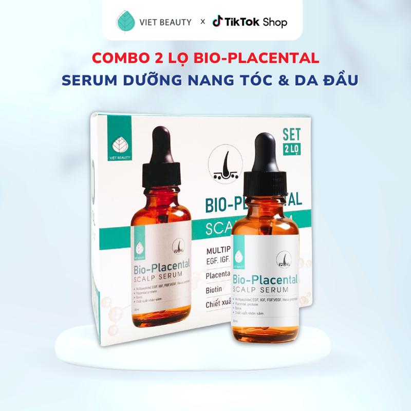 LIVESTREAM Serum Dưỡng Nang Tóc & Da Đầu Bio-Placental Scalp Serum Hỗ Trợ Mọc Tóc Giảm Rụng Tóc