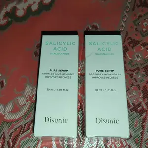 Disunie Salicylic Acid Pure serum centella tea tree jerawat Mousturzing whitening  wajah glowing peeling mencerahkan Gatal Pembersihan Essence Komedo Hyaluronic Memutihkan Perawatan Vitamin Tubuh Melembutkan Pencerah Merah Berminyak