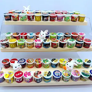 10Pcs / 20Pcs Miniatur Food | Cake | Snack bucket | botol | Kaleng | makanan (Pajangan)