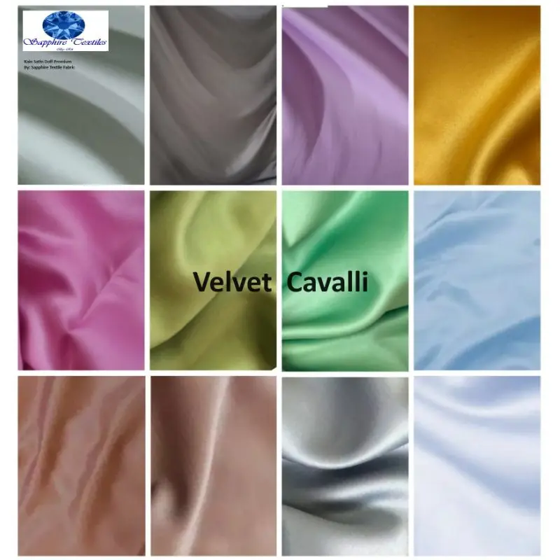 1 Meter Kain Satin Velvet Cavalli Bukan Jilbab Jakarta Jenis Bahan Velvet Premium Satin Bridesmaid Saten Grosir Murah Saten Kain Meteran