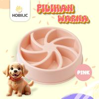 Gambar Hobilic Slow Feeder Bowl Mangkok Makan Anjing Lucu Anti Tersedak Model Twister - Pink dari Hobilic Kota Administrasi Jakarta Pusat 4 Tokopedia