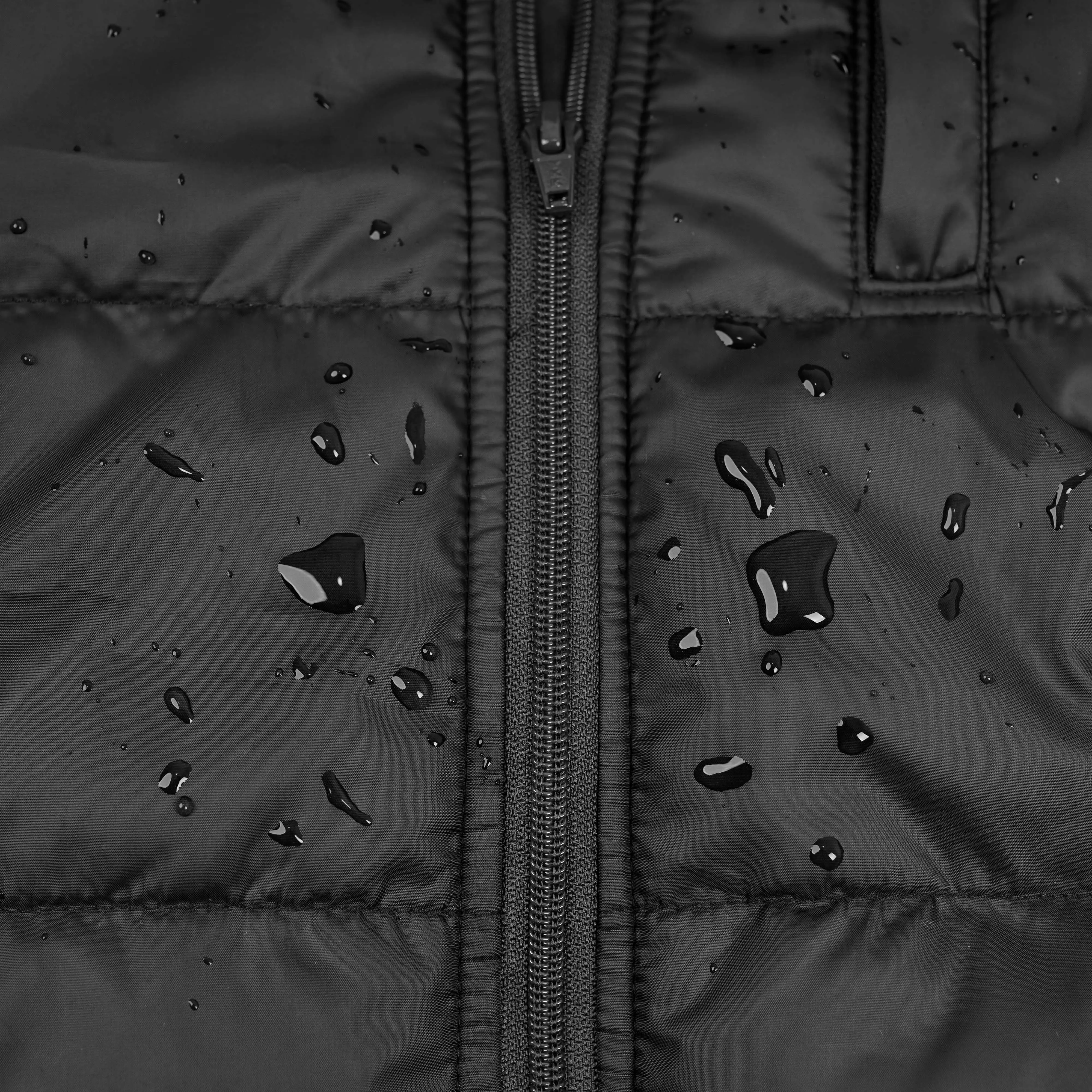 House of Smith Blockade Puffer Jacket Black - Puffer Jacket