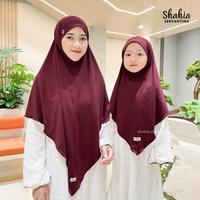 Gambar Shahia Servantina - Salma Khiban Hijab Instan Khimar Bandana Jersey Anak Perempuan - Jersey Black, XL dari outfit muslim sikecil Kab. Ngawi 5 Tokopedia