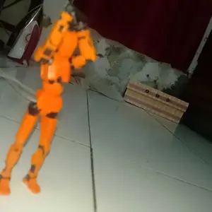 Mainan Dummy Action Figure 13 Pergeseran Bentuk Bergerak Multi Sendi Manekin Cetak 3D