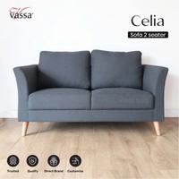 Gambar Sofa 2 Seater Celia By Vassa Sofa Minimalis Modern dari Vassa Sofa & Home Kab. Bogor 4 Tokopedia