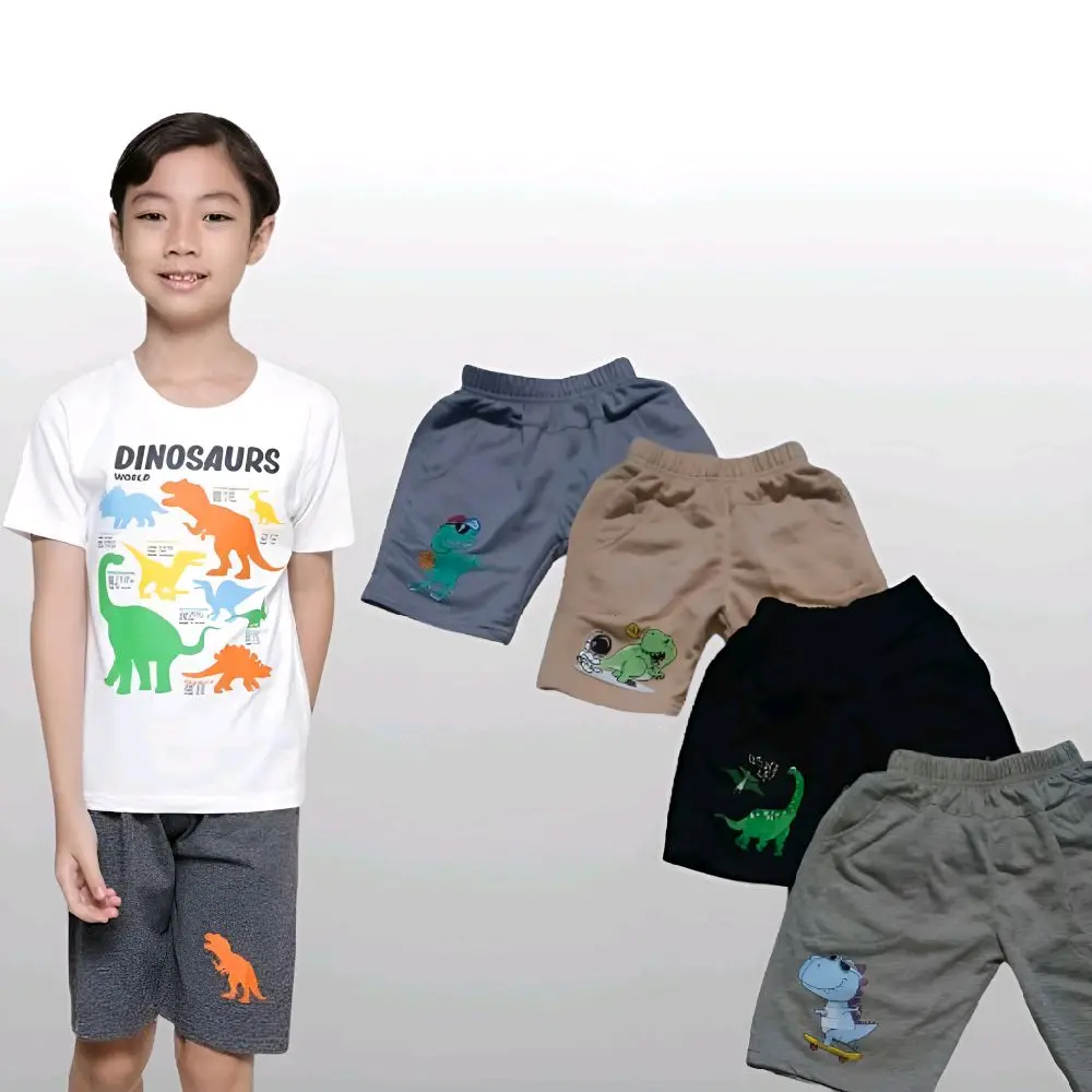 PROMO PAKET 4 PCS CELANA KARAKTER ANAK 1-7 TAHUN BAHAN BABYTERI