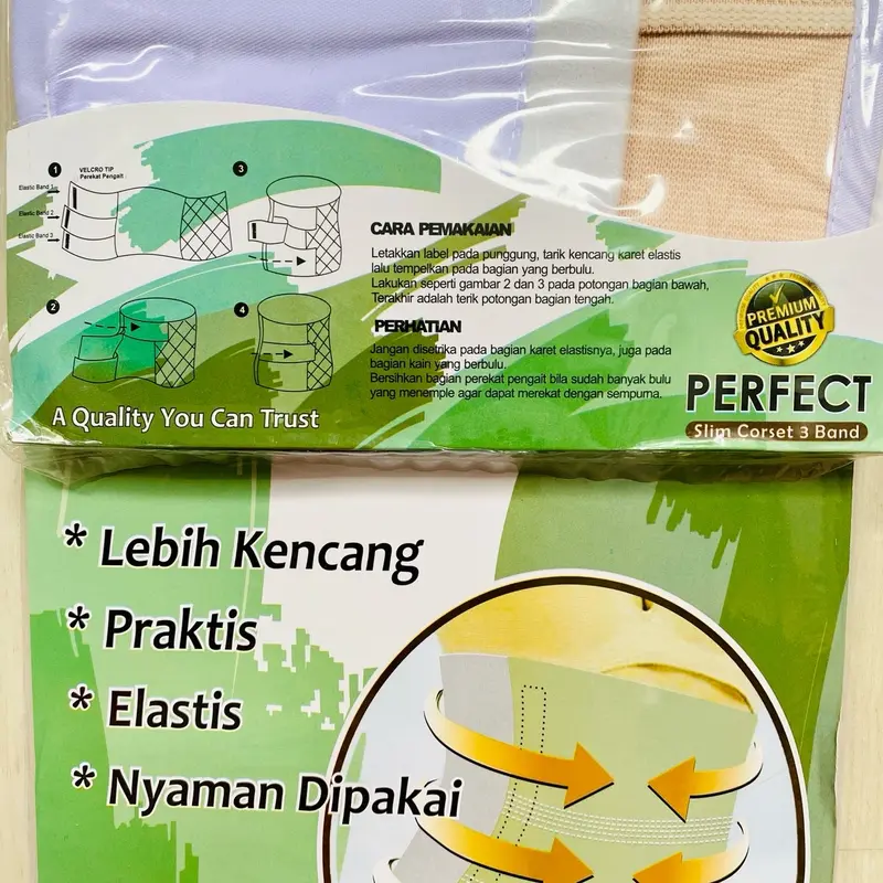 (1pc) Gurita PERFECT Ibu perekat setelah melahirkan // Gurita PERFECT //  Gurita lem // Korset ibu melahirkan // Stagen lem Perut Sabuk Hamil Wanita Belt 6