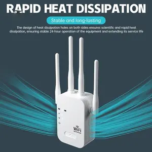 Wifi Refeater 300Mbps 4TX Range Extender Router Refeater FDQ