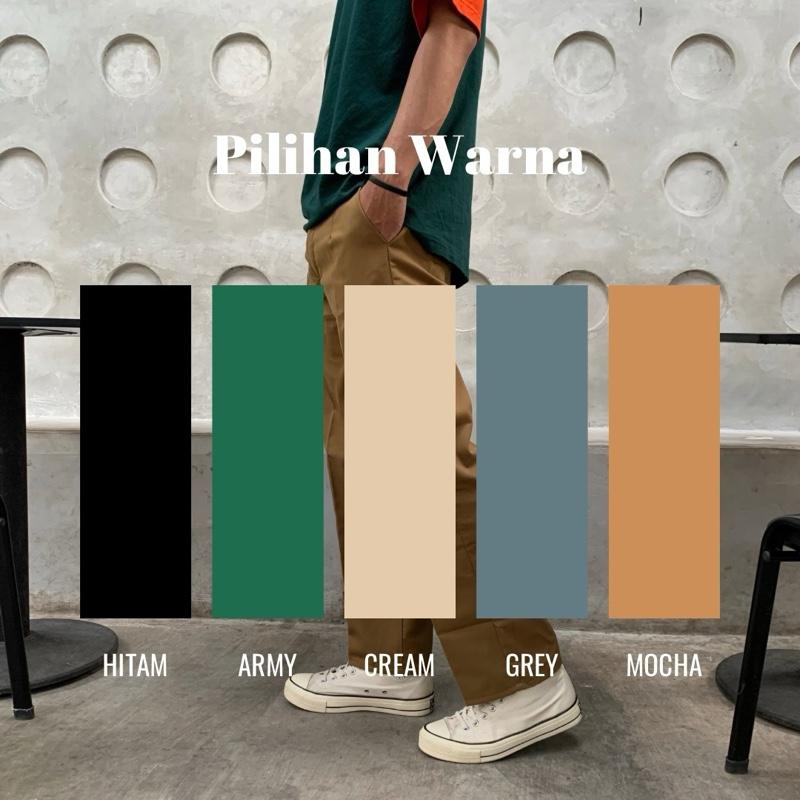 Celana Cargo Simple Loose Pants - Northern Collection 3