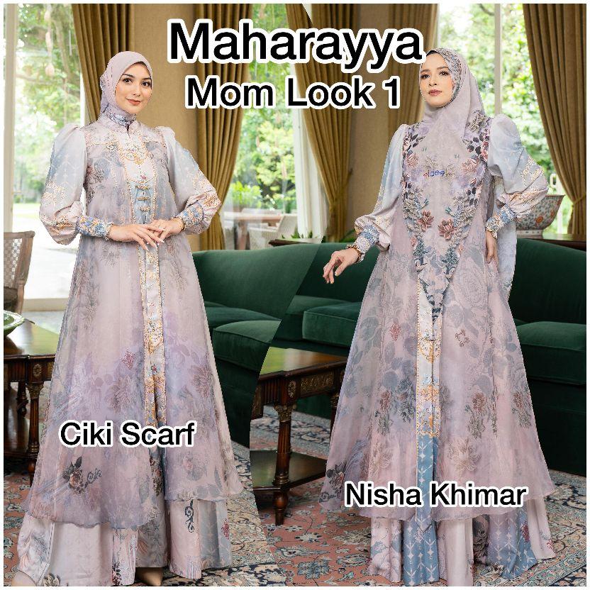 SARIMBIT LEBARAN SARIMBIT KELUARGA MAHARAYYA SARIMBIT ELDEENA GAMIS LEBARAN