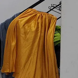 Rok Satin klok payung Rok Panjang Gypsy Wanita Tari Perut  Balet | Pakaian Latihan Menari