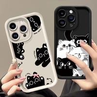Gambar MHKEID Casing Hp untuk Xiaomi Redmi 9 9 Prime POCO M2 Case Pola Kucing hitam putih yang bahagia Kasing Anti-Sidik Jari Silikon Kasus Lembut Casing - Gaya1, Redmi 9/9 Prime dari MHKEID MALL Kab. Tangerang 5 Tokopedia
