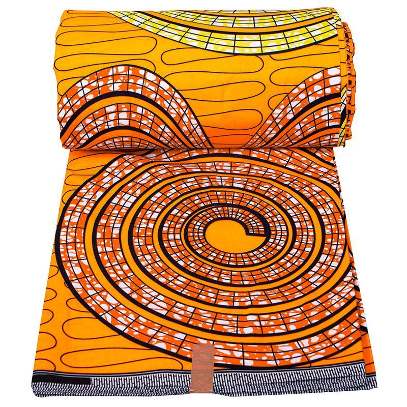 Product Introduction of Ethnic Style Wax Printed Fabric, 6 Yards Multifunctional Exquisite Clothing Bedding Fabric, DIY Craft for Home Dormitory Bedroom Living Room 6