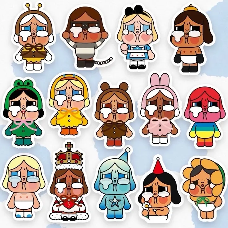 CUTE CRYBABY SERIES STICKERS