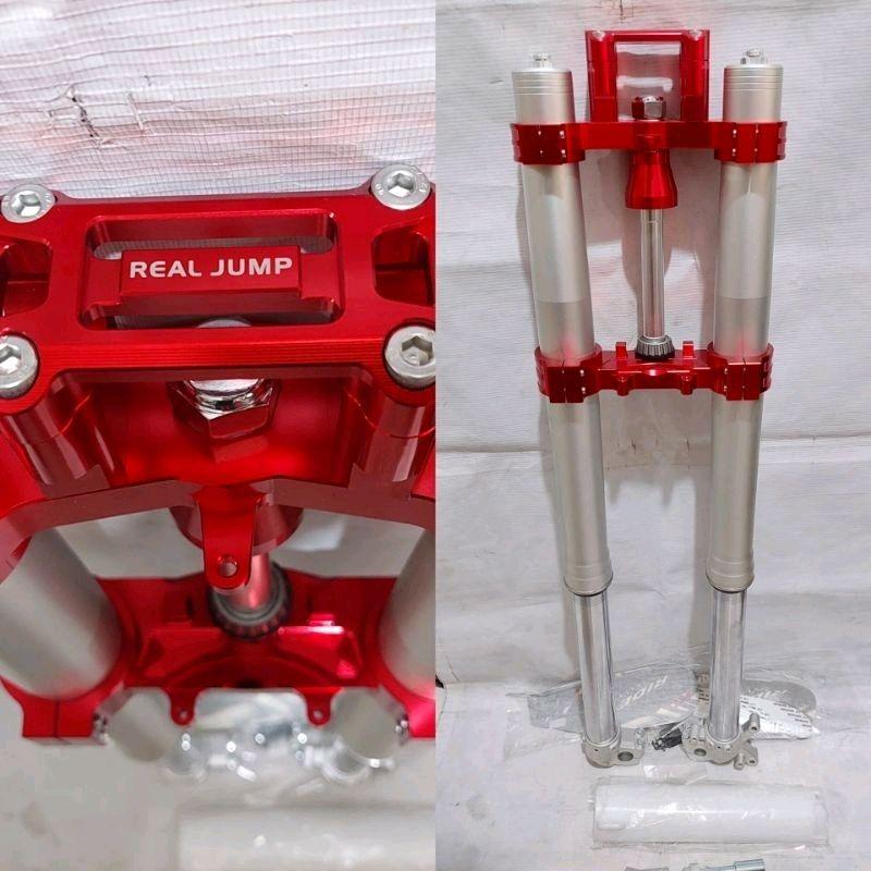 USD Upside Down Shock Depan KLX Real Jump Cross 2