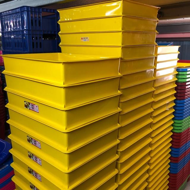Yellow Cake Tray/ Bakery Tray/ Industry Plastic Tray / Tray Roti ...
