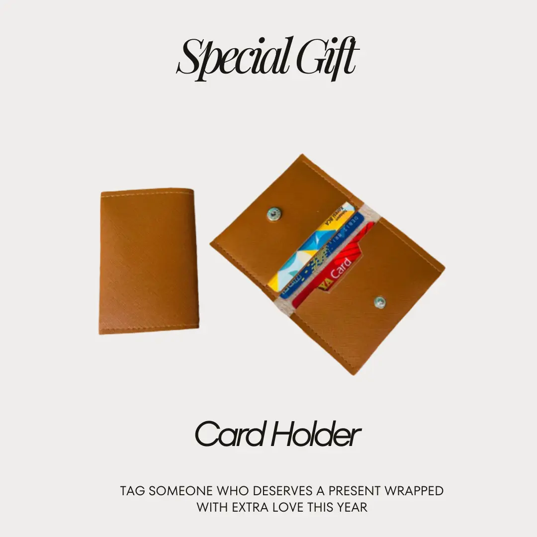 StyleAvenueTown – Dompet Kartu Mini Travel Card Holder Simple & Stylish