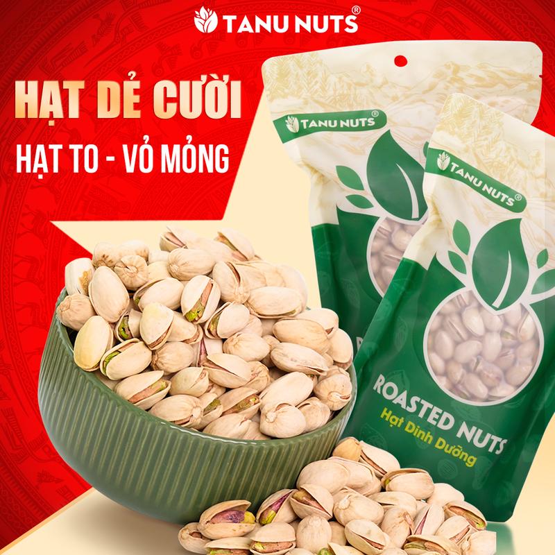  Hạt dẻ cười rang muối TANU NUTS hạt dinh dưỡng tốt cho bà bầu Ăn Vặt Food Thức Ăn Snack hạt 