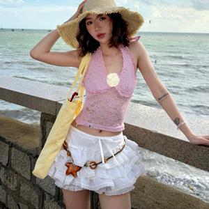 [YENG SYSTEM ] Chân váy xoè “BABY BOO” 2 lớp lót quần bí cho nữ, váy tầng quần bí phối ren. Women