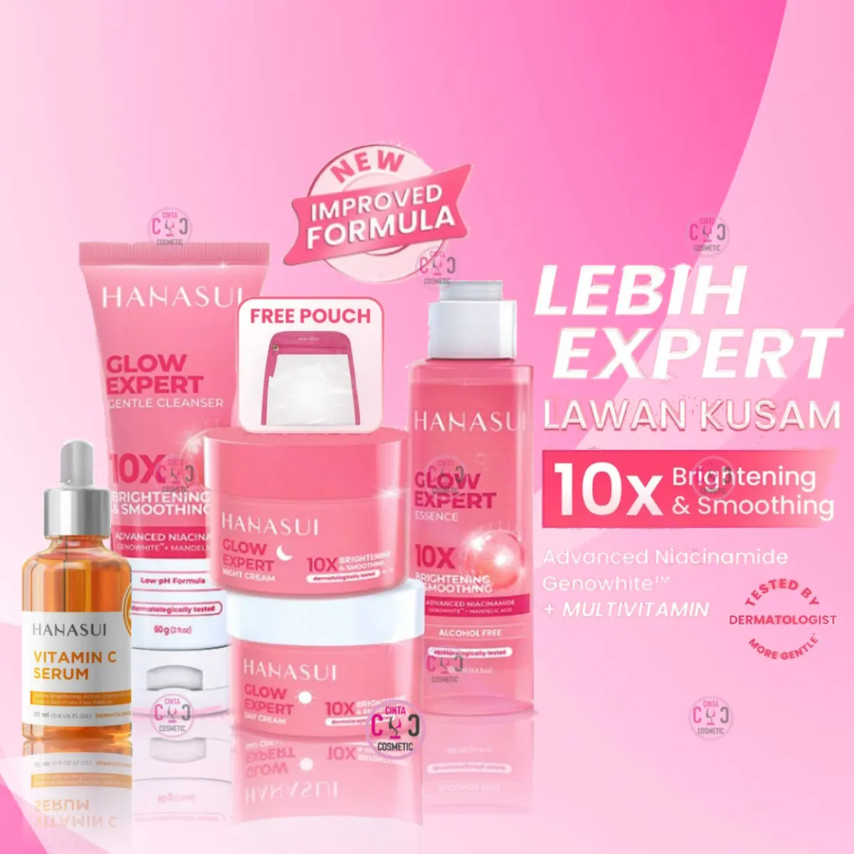 Paket Lengkap+Serum Vit C