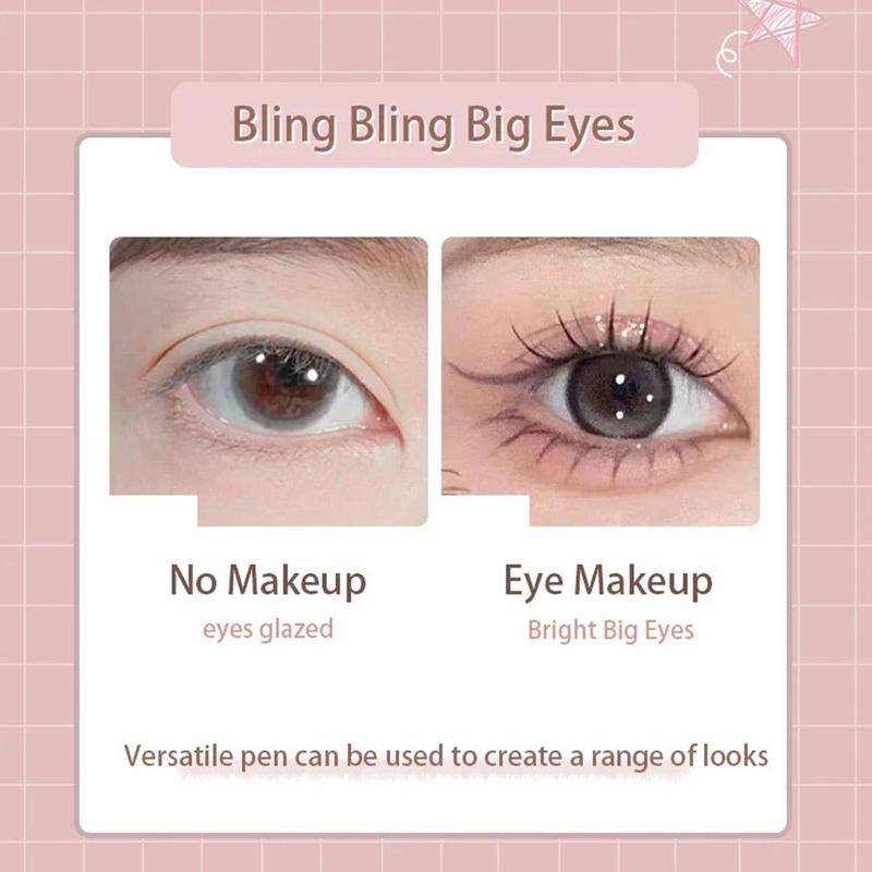Product Introduction of Double-Headed Eyeliner Pen 2-in-1 ing High Pen Waterproof Easy To Not Sweatproof Fade D2Q7 37