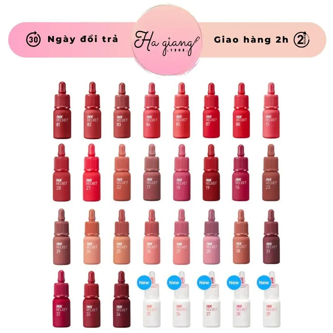 Son Kem Lì Peripera Ink Velvet Lip Tint