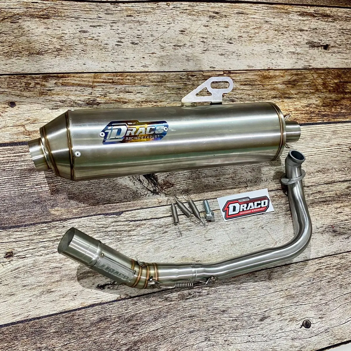 Knalpot standar Racing Draco inlet 38 Nmax Aerox VARIO PCX VARIO160 Lexi Adv