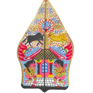 WAYANG GUNUNGAN NORMA EMAS DAN HIJAU GOLD