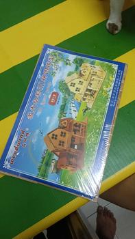 Product Review of Teka-teki kayu 3D untuk kanak-kanak lelaki dan perempuan, teka-teki seni bina, DIY, rumah, Vila, pendidikan Mainan from J** 1