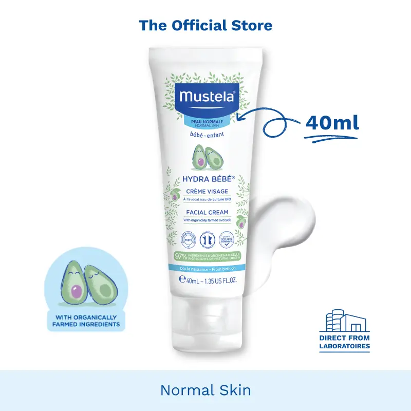 Mustela Hydra Bebe Face Cream (24h hydration) 40ml