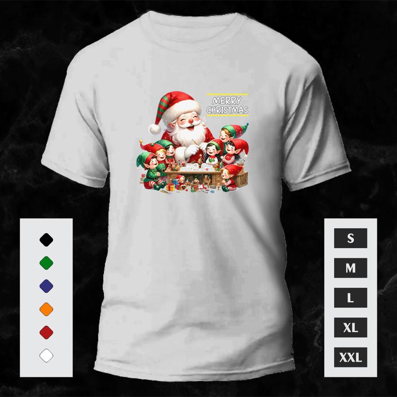 FREE GANTUNGAN KUNCI-KAOS NATAL-KAOS SINTERKLAS-KAOS MERRY CHRISTMAS-KAOS OBLONG UNISEX 5