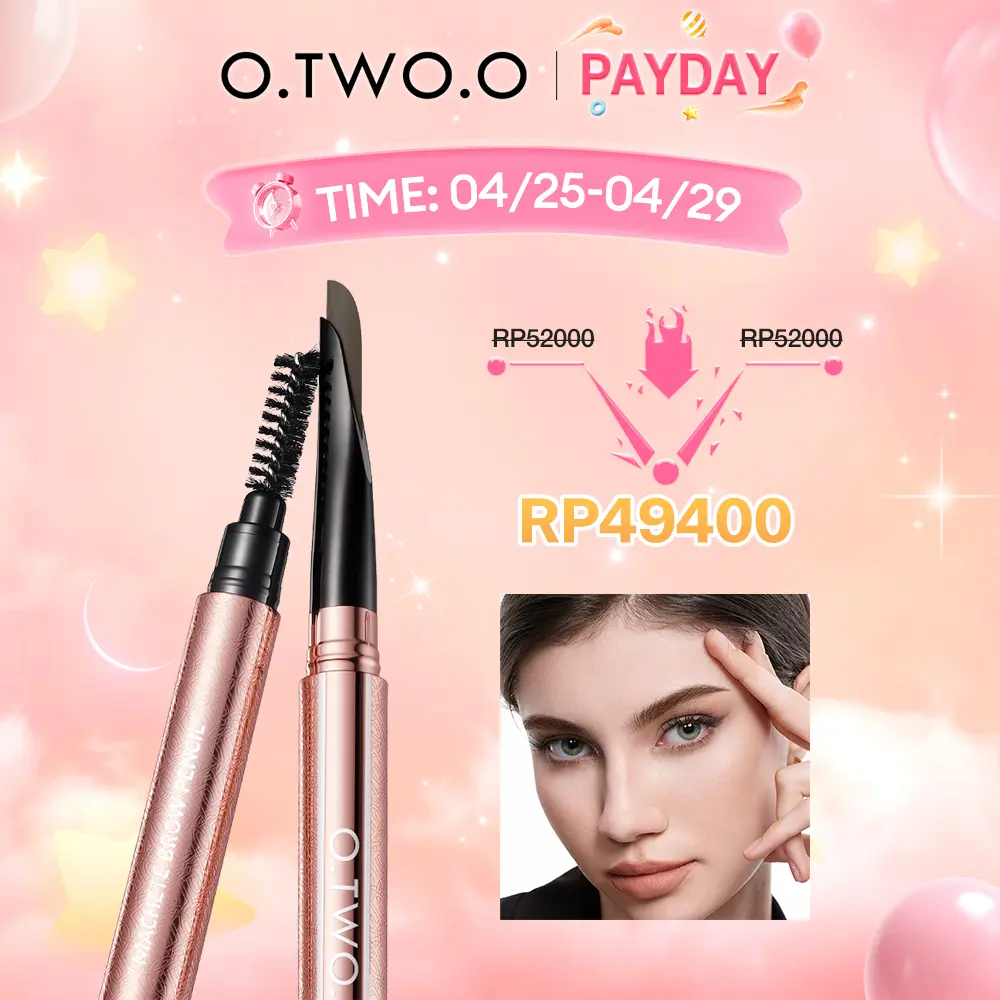 【LIVE】O.TWO.O Haute Sculpting Machete Brow Pencil Machete Refill For Sketching Silky Lines Natural Color Development Silky Mist Wild Eyebrow