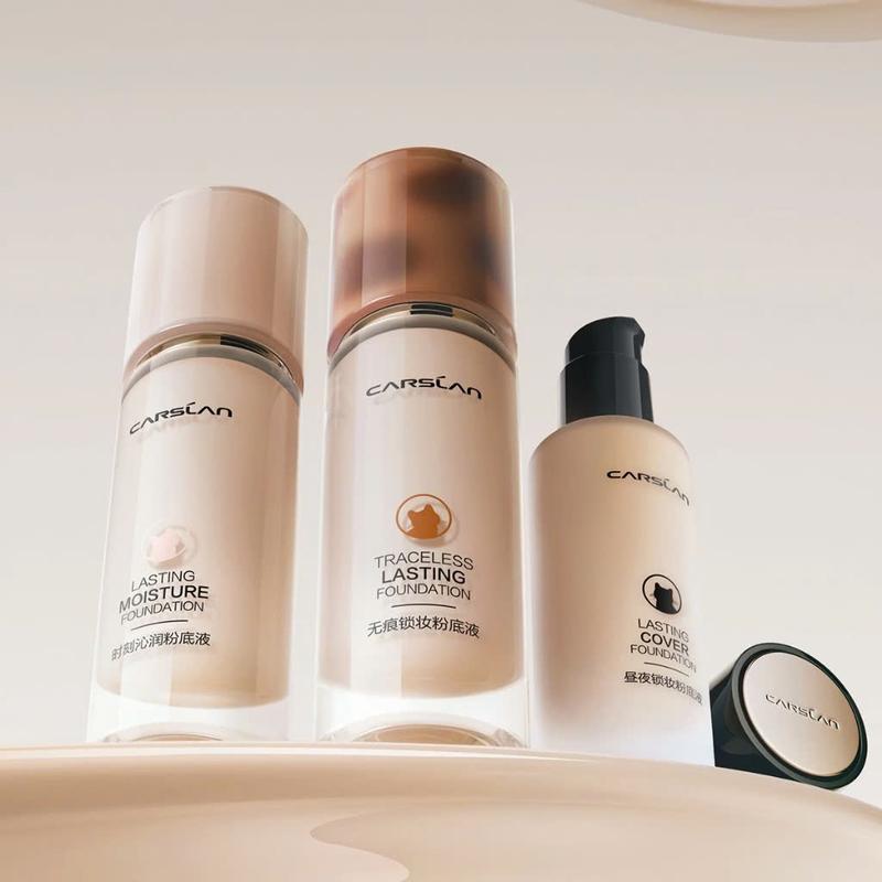  Carslan - Kem nền Carslan kem nền da dầu Kem nền da khô Kem che khuyết điểm kiểm soát dầu hiệu quả 30g kem  nền  carlslan p01 