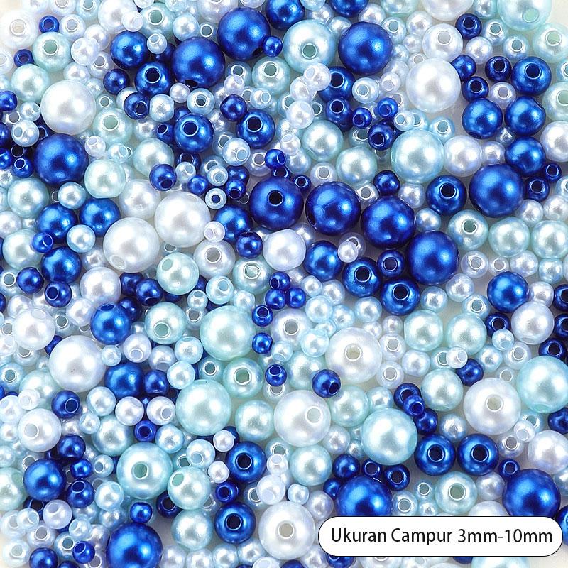 QIAO – Mix Size DIY Craft Beads 1000 pcs | Bahan Aksesoris untuk Gelang, Kalung & Dekorasi