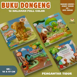 BUKU DONGENG | BUKU CERITA ANAK | BUKU DONGENG SERI HEWAN | BUKU DONGENG PENGANTAR TIDUR
