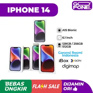 [Live] Apple iPhone 14 128GB New Garansi Resmi Indonesia