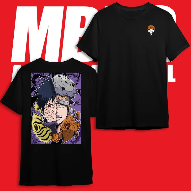 Kaos Anime Uchiha Obito Keren Distro 2