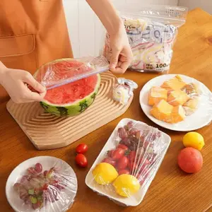 Plastik Pelindung Makanan / Penutup Kepala Mandi Shower